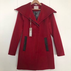 NWT Red Soia & Kyo Jenna Coat Medium